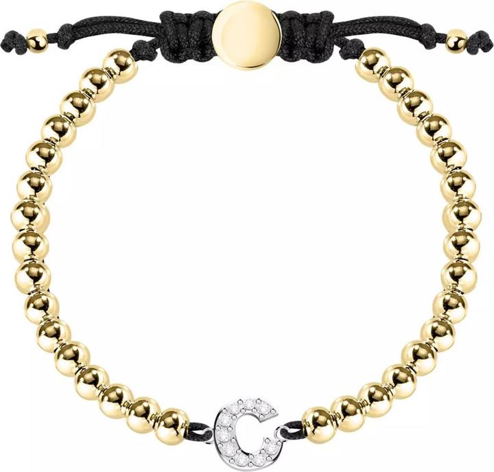 La Petite Story Myself Letter C Armband (17 cm, Edelstahl)