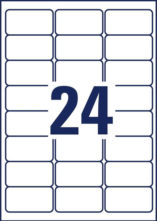 Actual product image Avery Weatherproof labels