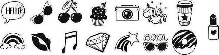 Produktbild Djeco Tattoos Happy spring