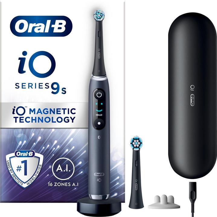 Image du produit Oral-B iO9S Black Onyx Brosse à dents électrique (Brosse à dents oscillo-rotative)