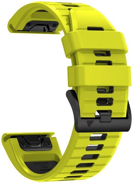 Actual product image Tech-Protect IconBand Pro Strap for Garmin Fenix 3 / 5X / 3HR / 5X Plus / 6X / 6X Pro / 7X - Lime (TPU)