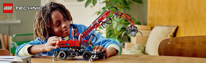 Image du produit LEGO La grue de manutention (42144, LEGO Technic)
