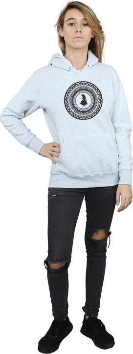 Actual product image Disney Womens/Ladies Alice In Wonderland Circle Hoodie (XL)