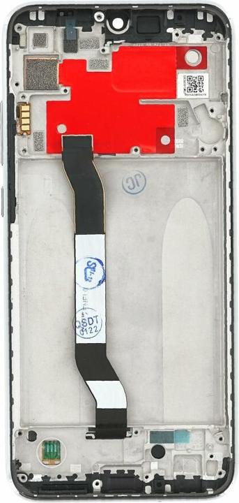 Actual product image OEM Display unit + frame for Redmi Note 8T moonlight white (Display, Xiaomi Redmi Note 8T)