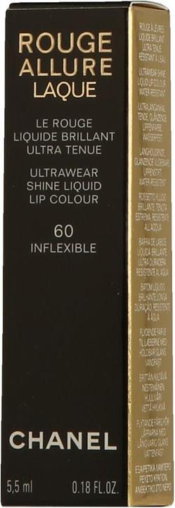 Actual product image Chanel Rouge Allure Laque No 60 (60)