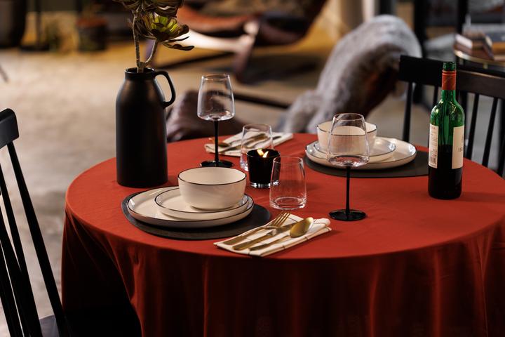 Produktbild Mikasa Limestone 12pc Porcelain Dinner Set, White (12 Stück)