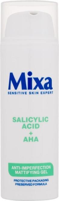 Actual product image Mixa Salicylic Acid + AHA Anti-Imperfection Mattifying Gel (50 ml, Face gel)