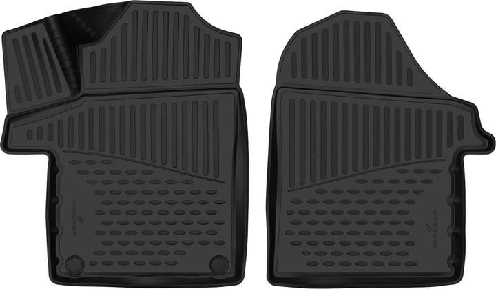 Actual product image Walser XTR rubber mats for Mercedes-Benz V-Class (W447) 03/2014-Today (2 front mats + 2 rear mats)