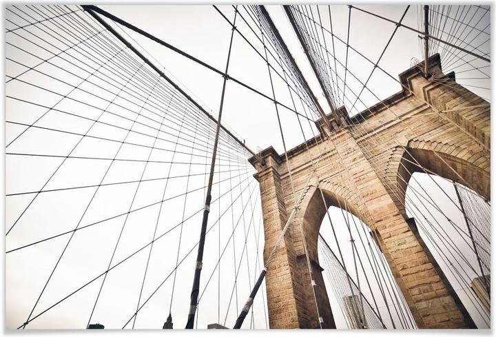 Image du produit Trenddeko Perspective du pont de Brooklyn 02 (60 x 40 cm)