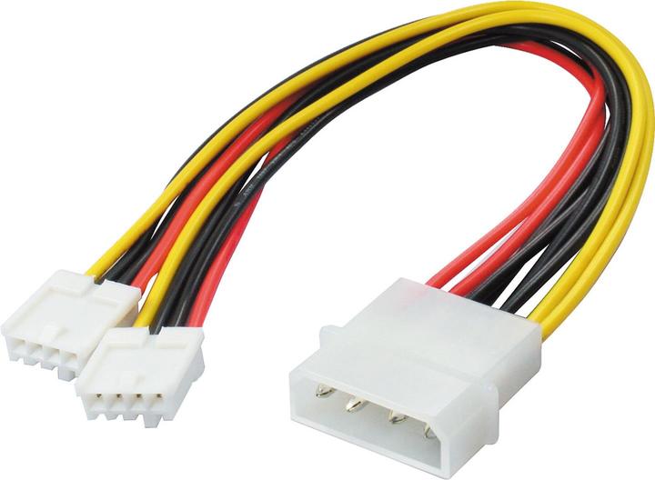 Image du produit Shiverpeaks Molex 4 broches/Mini Spox 4 broches. Connecteur 1 : Molex (4 broches), Connecteur 2 : Mini Spox (4