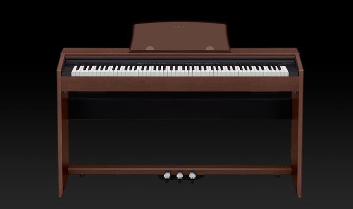 Actual product image Casio Privia PX-770BN Brown Electric Piano (88 Keys)