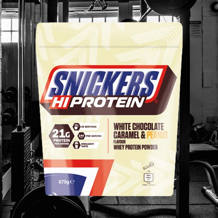 Image du produit Snickers Salut les protéines (Arôme caramel et noix de pécan, Chocolat blanc, 1 pcs, 875 g)