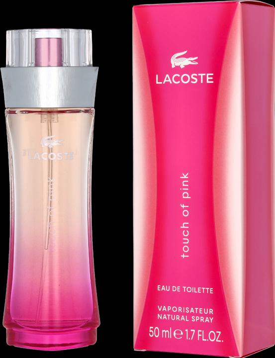 Immagine prodotto Lacoste Pour Femme Touch of Pink Eau de Toilette Vapo 50 ml (Eau de toilette, 50 ml)