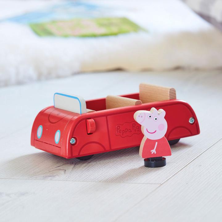 Immagine prodotto Boti Auto di Peppa Pig con figura di gioco in legno