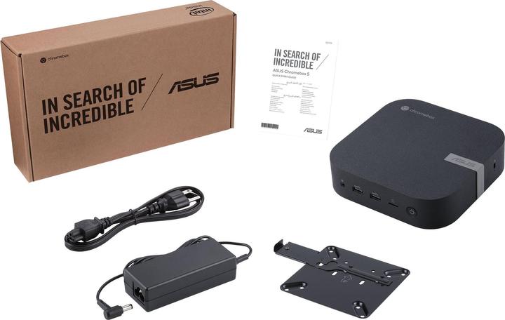 Productafbeelding ASUS Chromebox 5 (Intel Celeron 7305, 4 GB, 128 GB, Intel UHD Graphics)