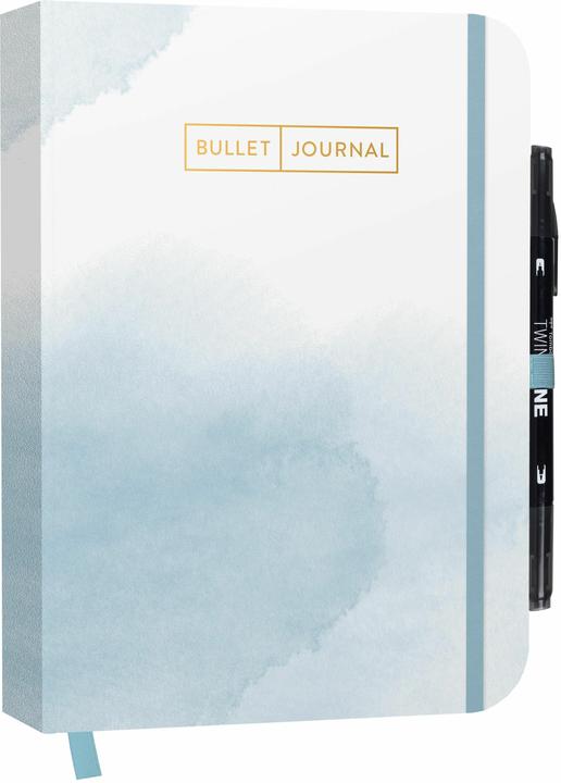 Produktbild Bullet Journal Watercolor Blue 05 mit (A5)
