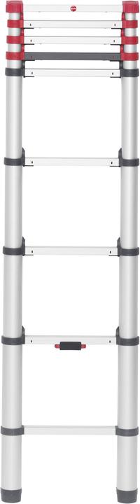 Produktbild Hailo FlexLine, Alu-Sicherheits-Teleskopleiter, 11 Sprossen (Anlegeleiter, 99 cm)
