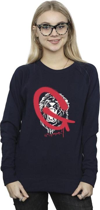 Actual product image Womens/Ladies Gryffindor Pop Spray Sweatshirt (S)