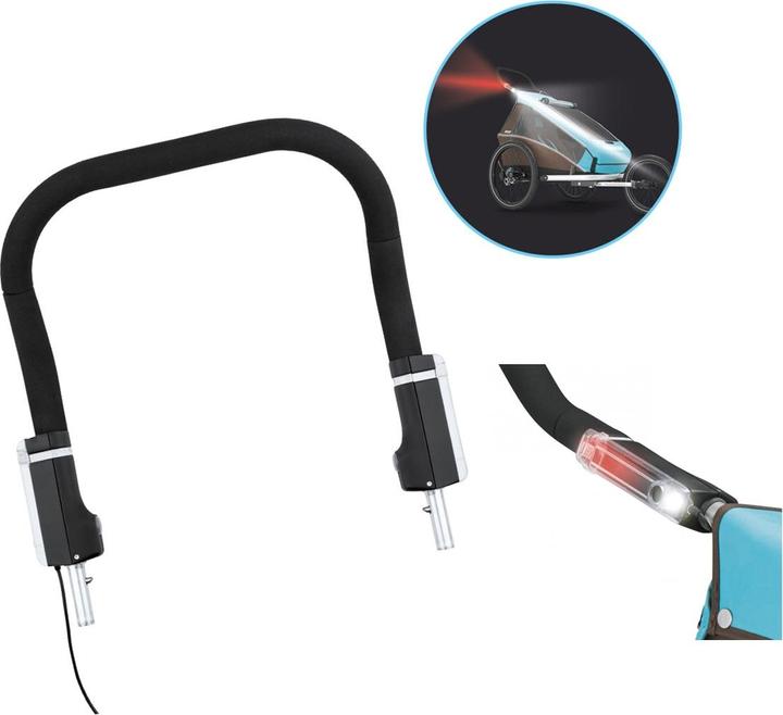 Produktbild Croozer Handbügel Click&Flash 2 Plätze
