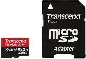 Actual product image Transcend Premium 400x (32 GB, microSDHC, U1, UHS-I)