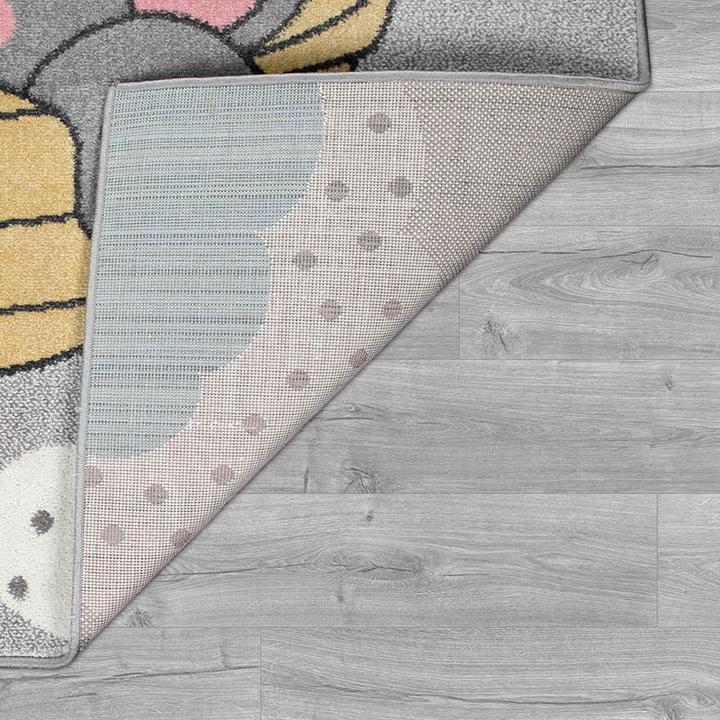 Produktbild Paco Home Kinder-Teppich Kinderzimmer Elefant Wolke (120 x 160 cm)