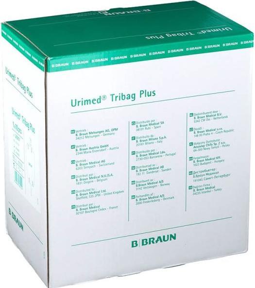 Actual product image B.Braun Urimed Tribag Plus 500ml 2cm sterile drain valve (10 pcs)