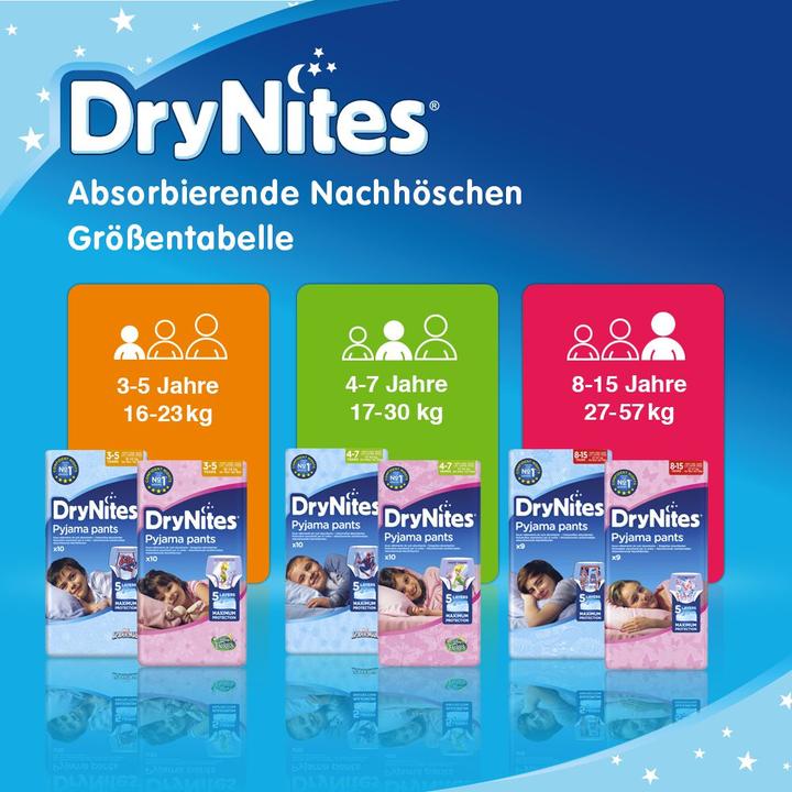 Actual product image Huggies dry nites (Size 5, Size 7, Size 6, Size 4, Pack, 16 Piece)