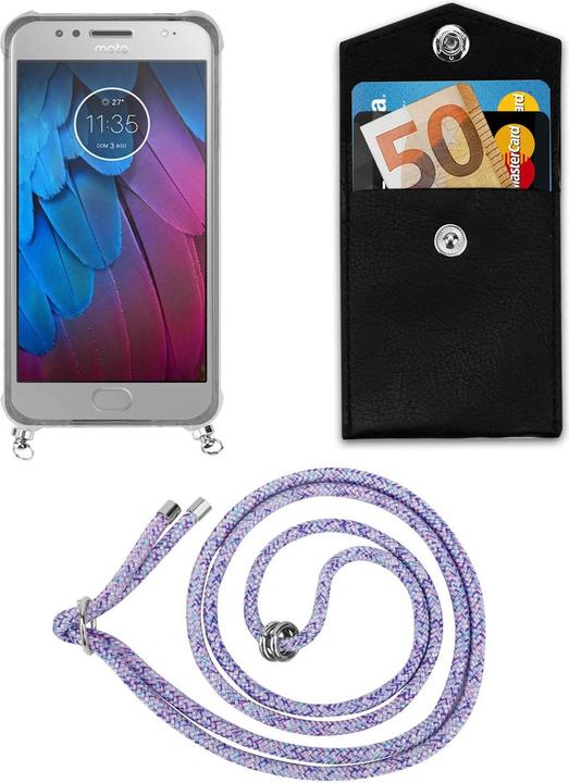 Produktbild Cadorabo TPU Handy Kette SILBER Cover