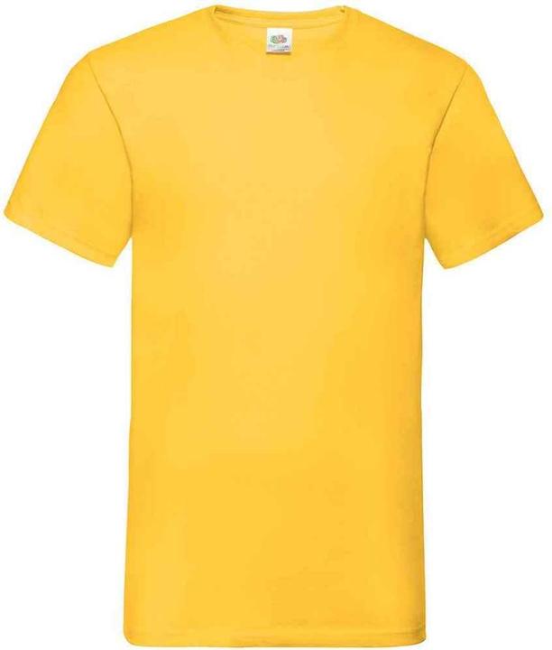 Actual product image Fruit of the Loom Mens Valueweight V Neck T-Shirt (S)
