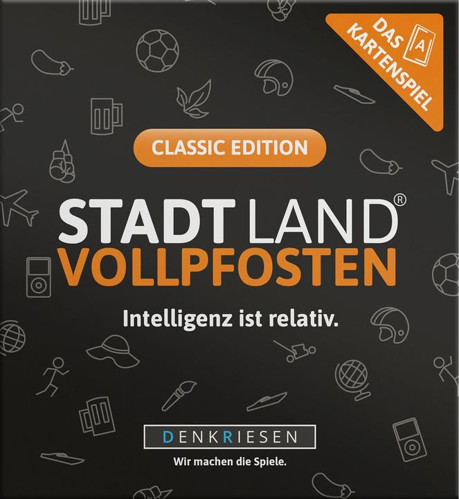 Productafbeelding Denkriesen Stadt Land Vollpfosten - Intelligentie is relatief (Duits)