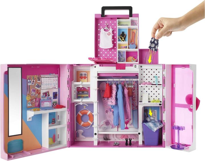 Image du produit Barbie Set de jeu Armoire de rêve