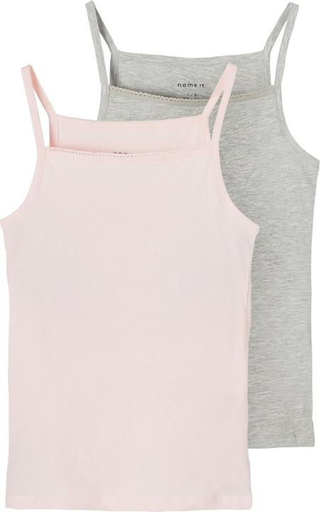 Image du produit Name it Basic pack de 2 tops à bretelles (158, 164)