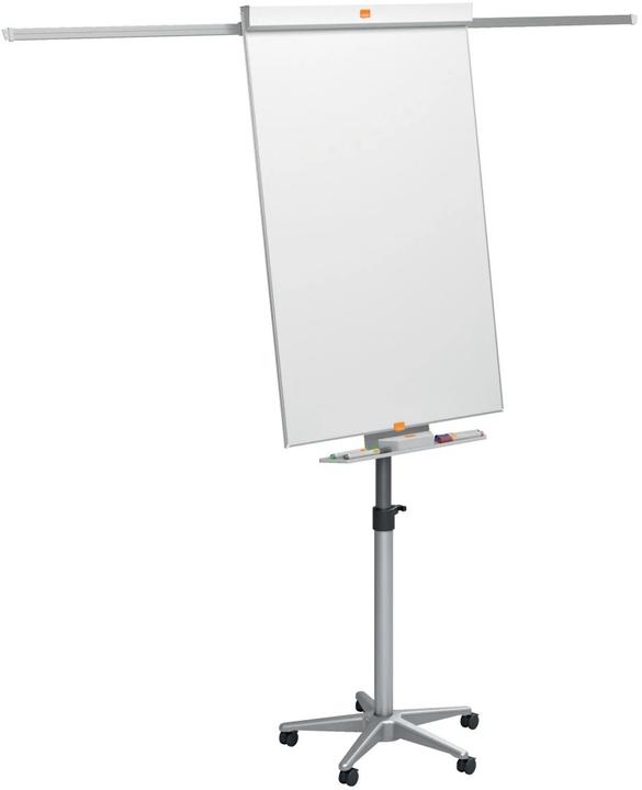 Produktbild Nobo Flipchart Piranha mobil mit Verlängerungsarmen (19 x 83.5 x 124 cm)