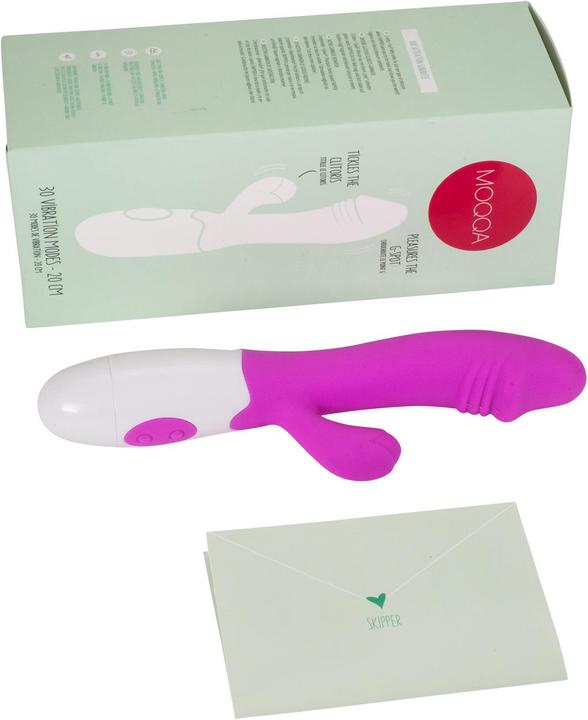 Actual product image MOQQA Skipper Rabbit Vibrator
