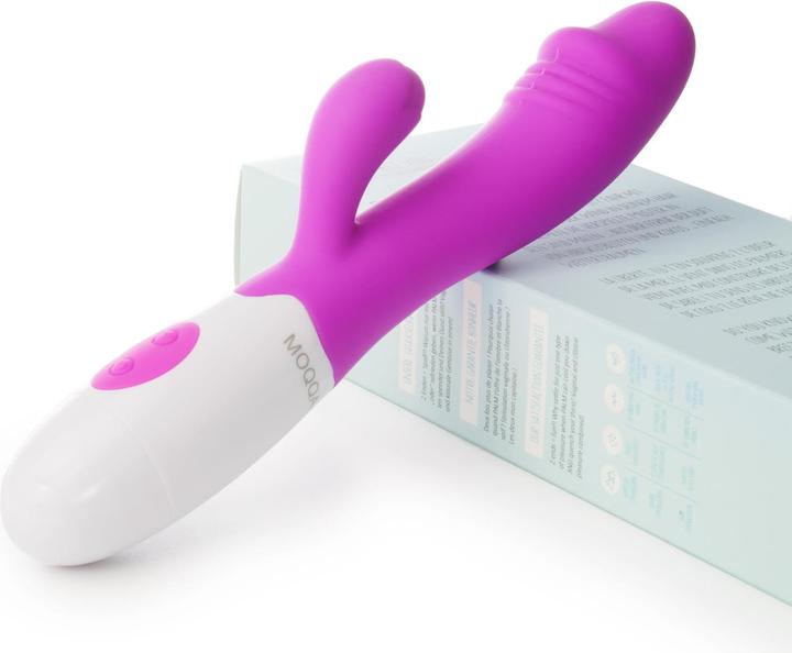 Actual product image MOQQA Skipper Rabbit Vibrator