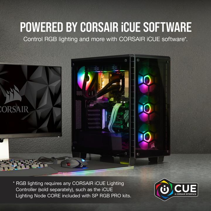 Actual product image Corsair SP120 RGB PRO (120 mm, 1 x)