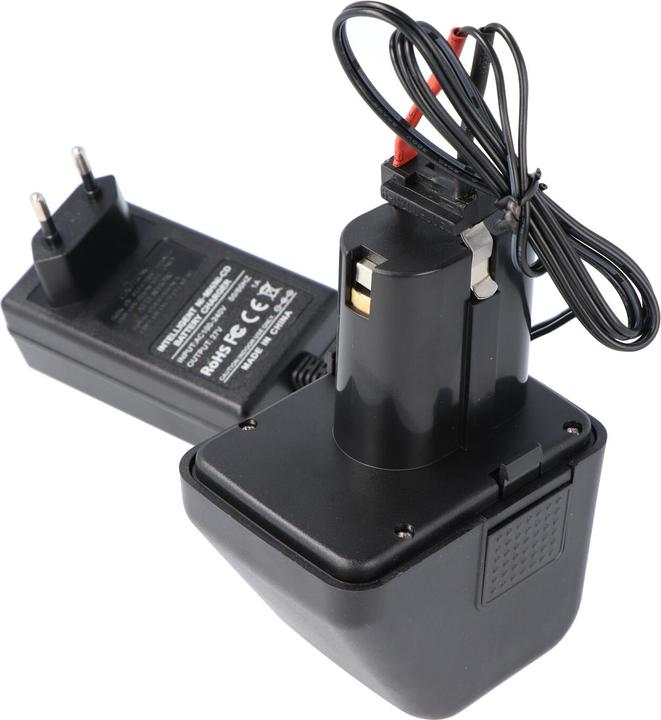 Actual product image AccuCell Quick charger suitable for Gesipa tool battery 12 Volt NiCd and NiMH (12 V)