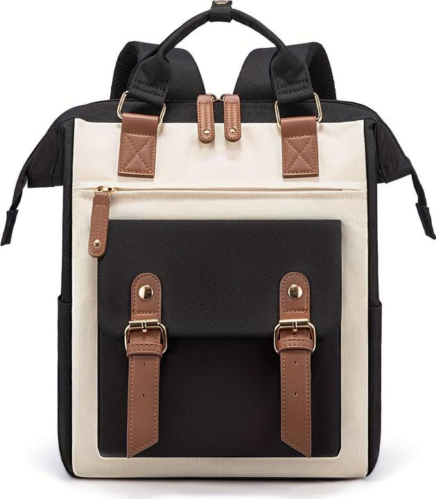 Immagine prodotto Only-Bags.Store Elegante zaino per laptop di piccole dimensioni - Zaino da college alla moda con spallacci