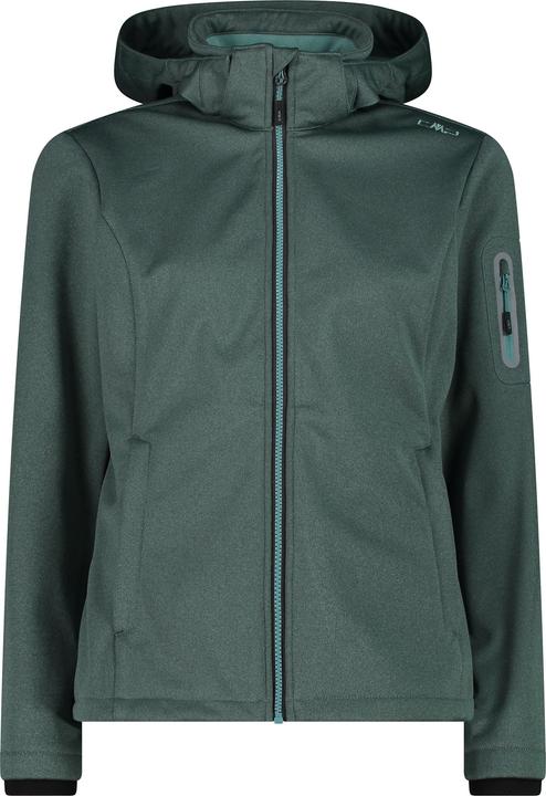 Produktbild CMP Campagnolo Women's Jacket Zip Hood Melange Softshell (4XL)