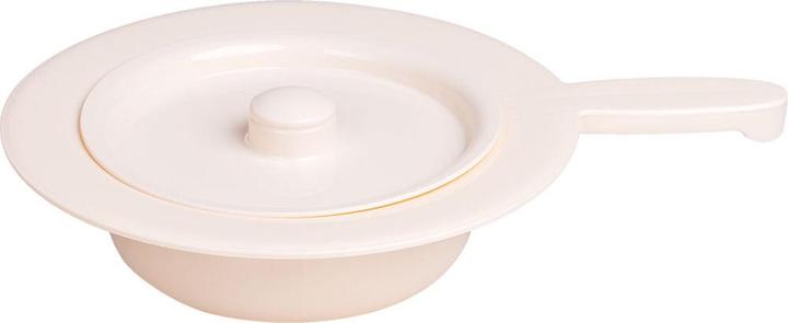 Actual product image Söhngen Bedpan with lid, ivory, plastic