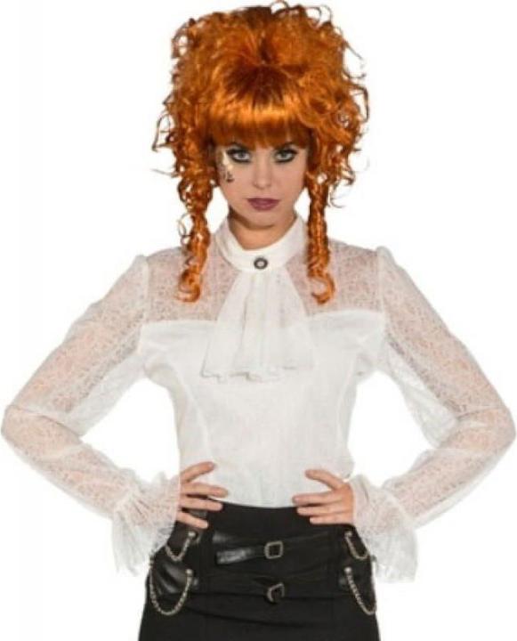 Actual product image Coidro Steampunk lace blouse size 34/36 white (34, 35, 36)