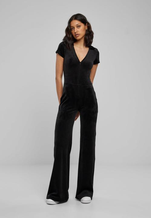 Image du produit Urban Classics Ladies Velvet Jumpsuit (XL)