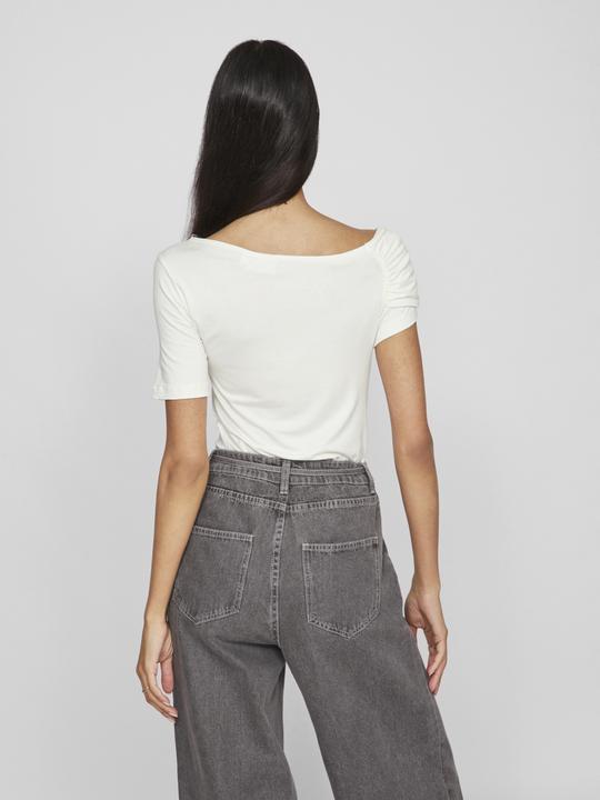 Actual product image Vila Twisted short sleeve top (M)