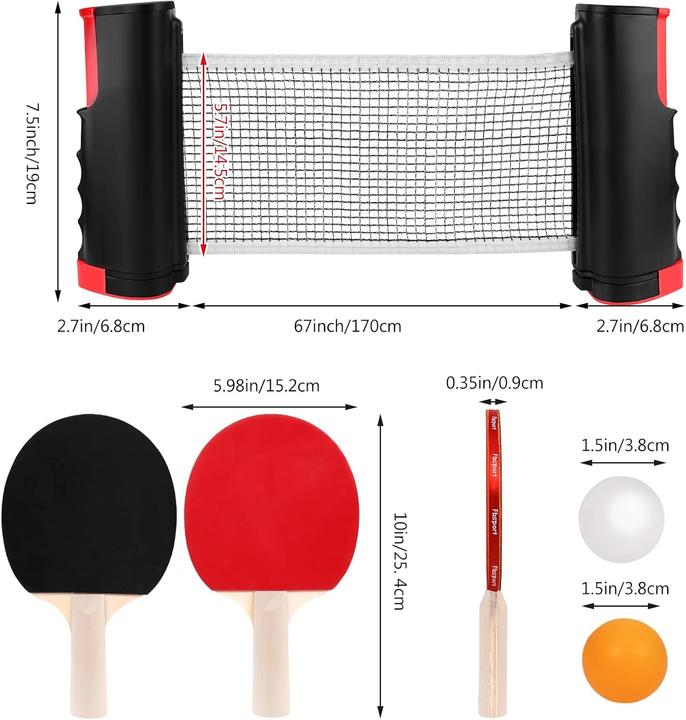 Produktbild Byzesty Tischtennisschläger Set