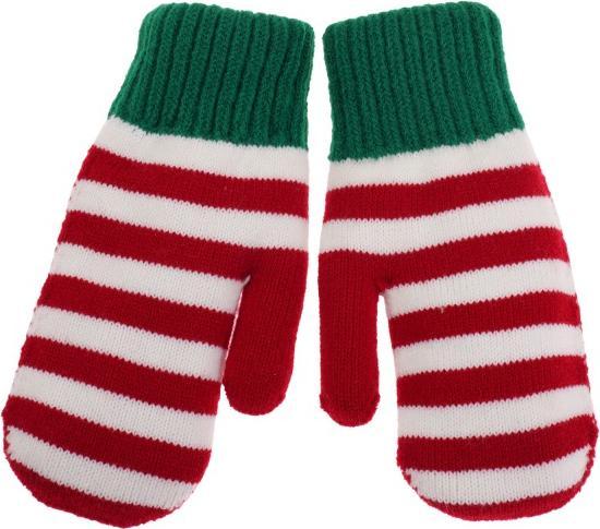 Image du produit Snazzy Santa Gants de Noël pour enfants Elf LARGE Rouge Vert de (Taille unique)