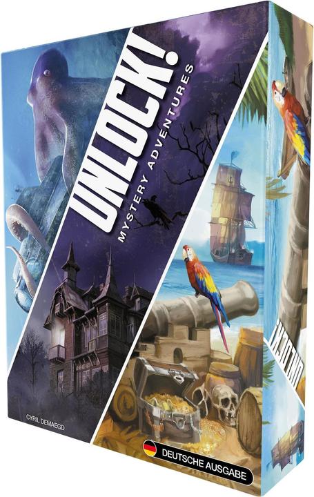 Produktbild Asmodée Unlock Mystery Adventures (Deutsch)