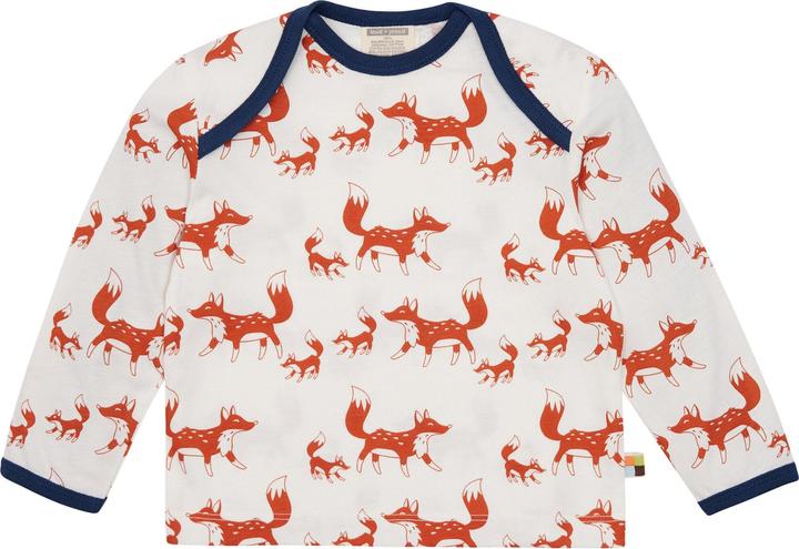 loud + proud Shirt Druck Fuchs Terracotta