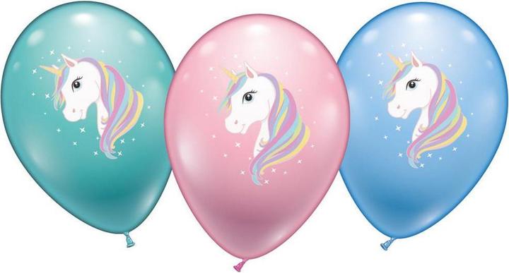 Geda Labels Label Luftballon Einhorn
