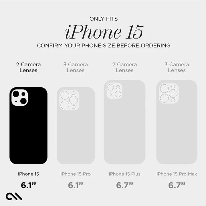 Produktbild Case-Mate Hulle (Apple iPhone 15)