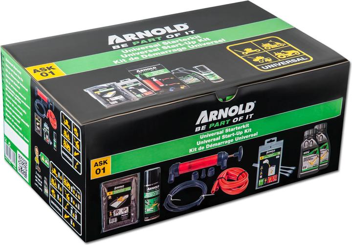 Actual product image Arnold Starter Kit (Lawn mower, Scarifier, Garden machinery spare parts)